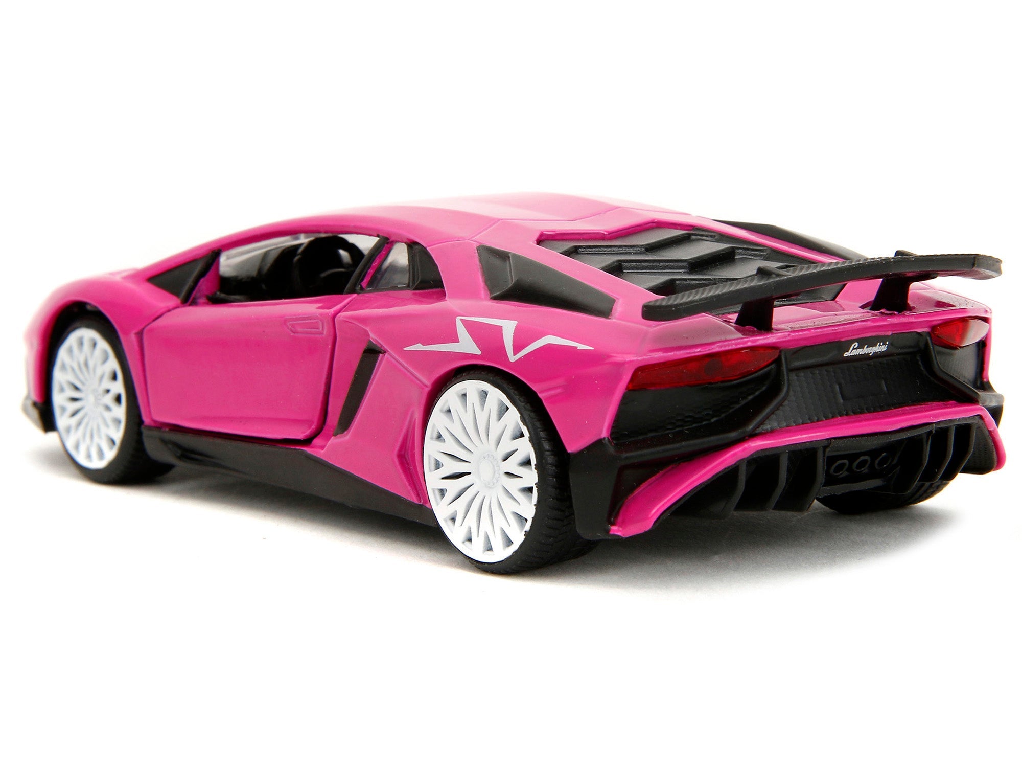 *SPECIAL* Lamborghini Aventador SV Pink "Pink Slips" Series 1/32 Diecast Model Car by Jada